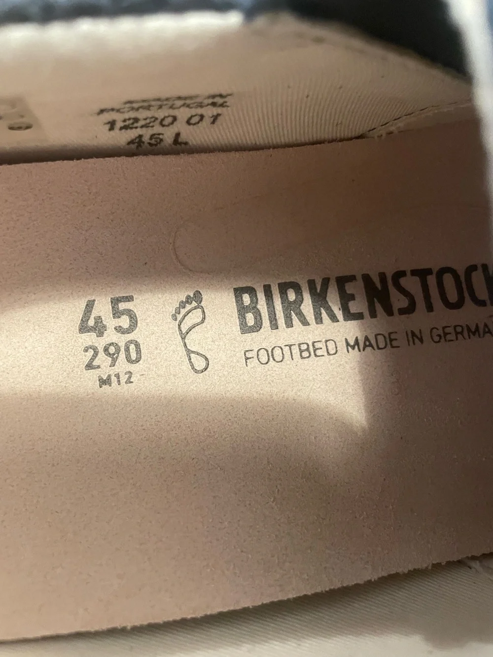 Birkenstock Men's Slip-On Oswego Midnight Blue men's size 10